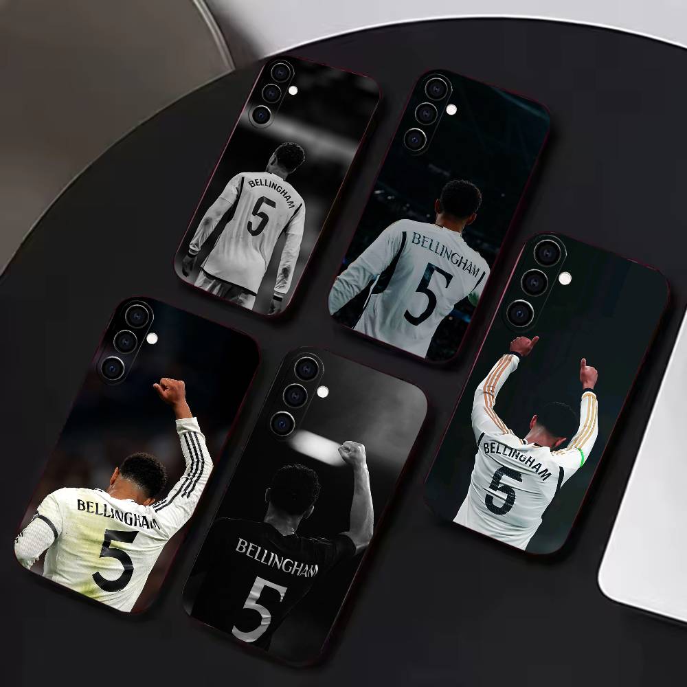 Phone Cases Jersey - B-Bellingham N-No.5 Football Jersey Phone Case