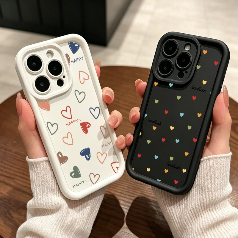 Phone Cases Motorola Edge 2025 - Cute Love Heart Graphic Phone Case