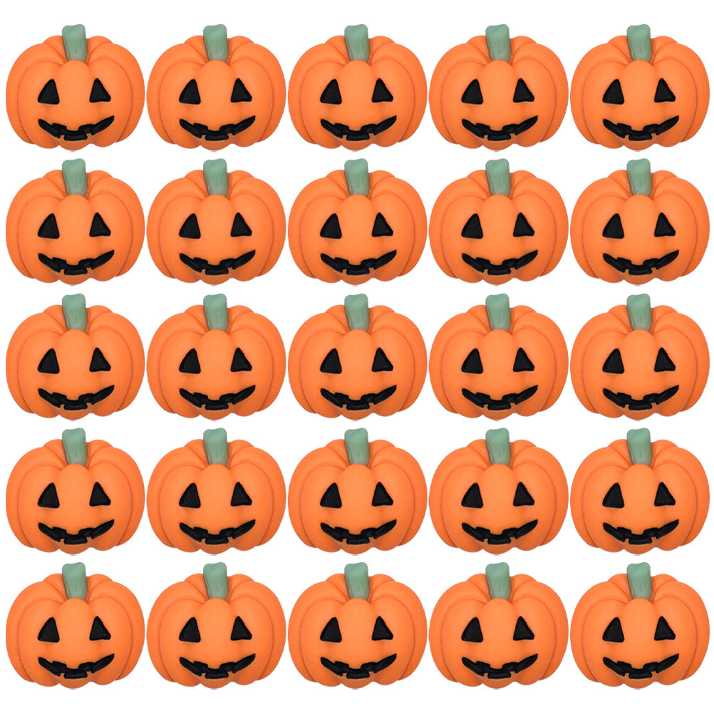 Phone Cases With Charms - 50Pcs Tiny Resin Pumpkin Charms Mini
