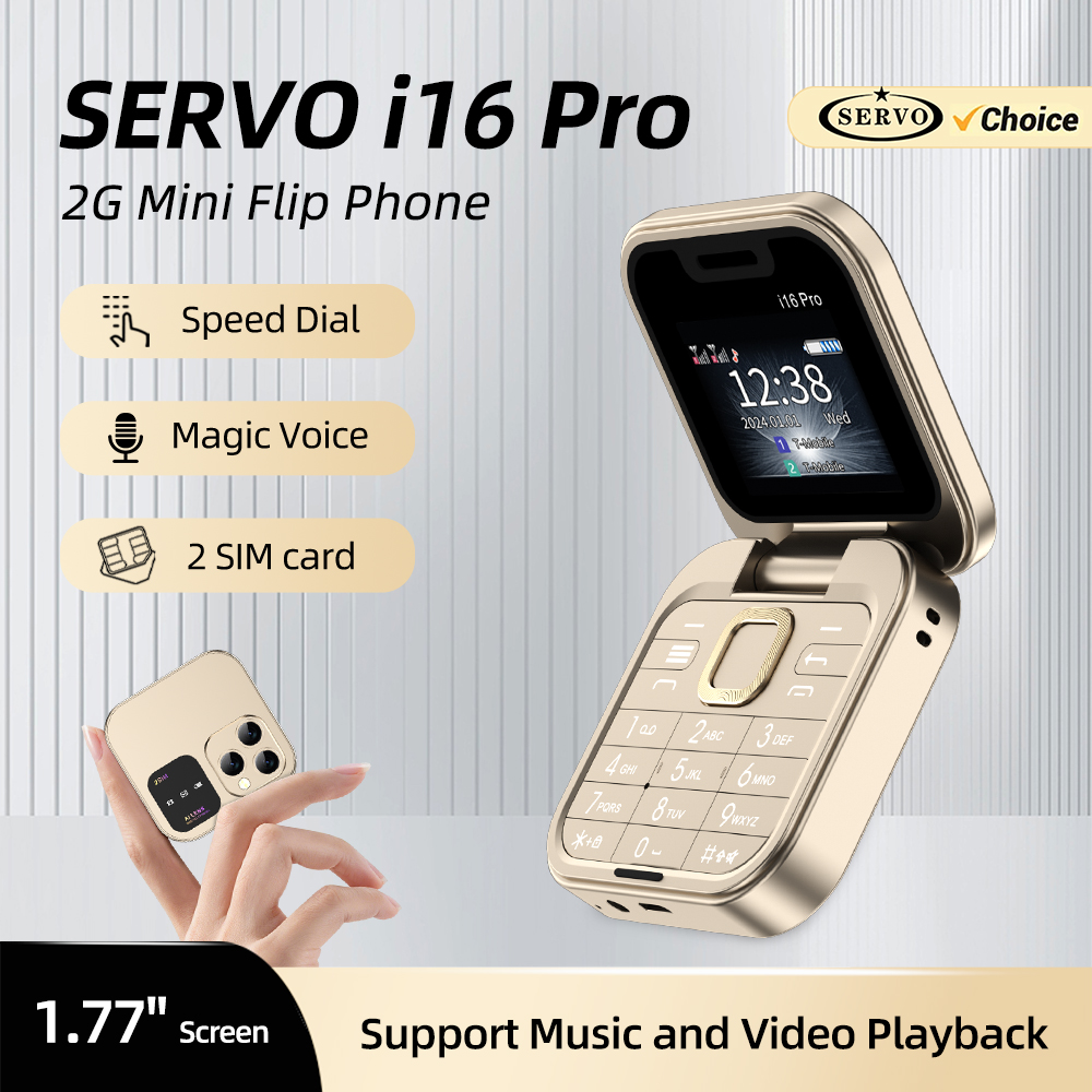 Phone Cases Verizon - SERVO I16 PRO Foldable Flip Pocket