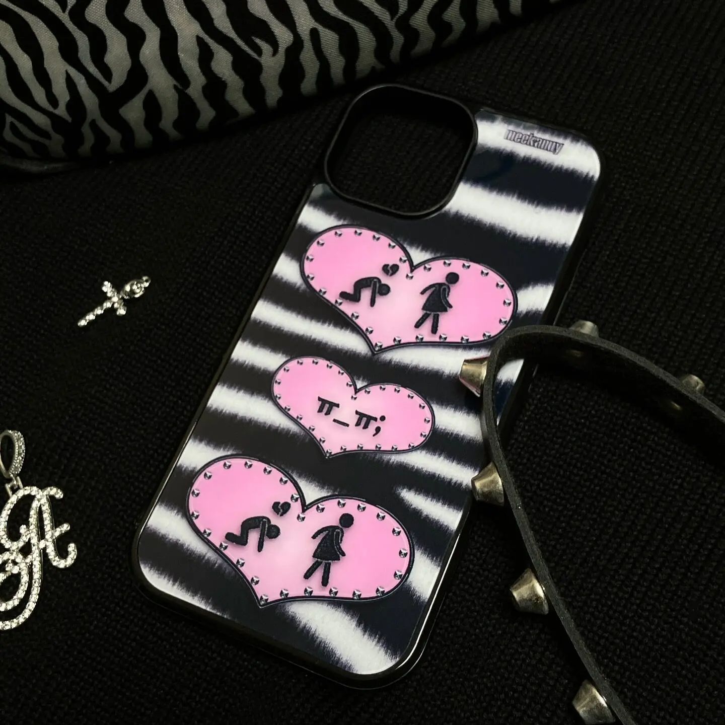 Niche Personality Ins Black an - đánh giá và giá Phone Cases Customized