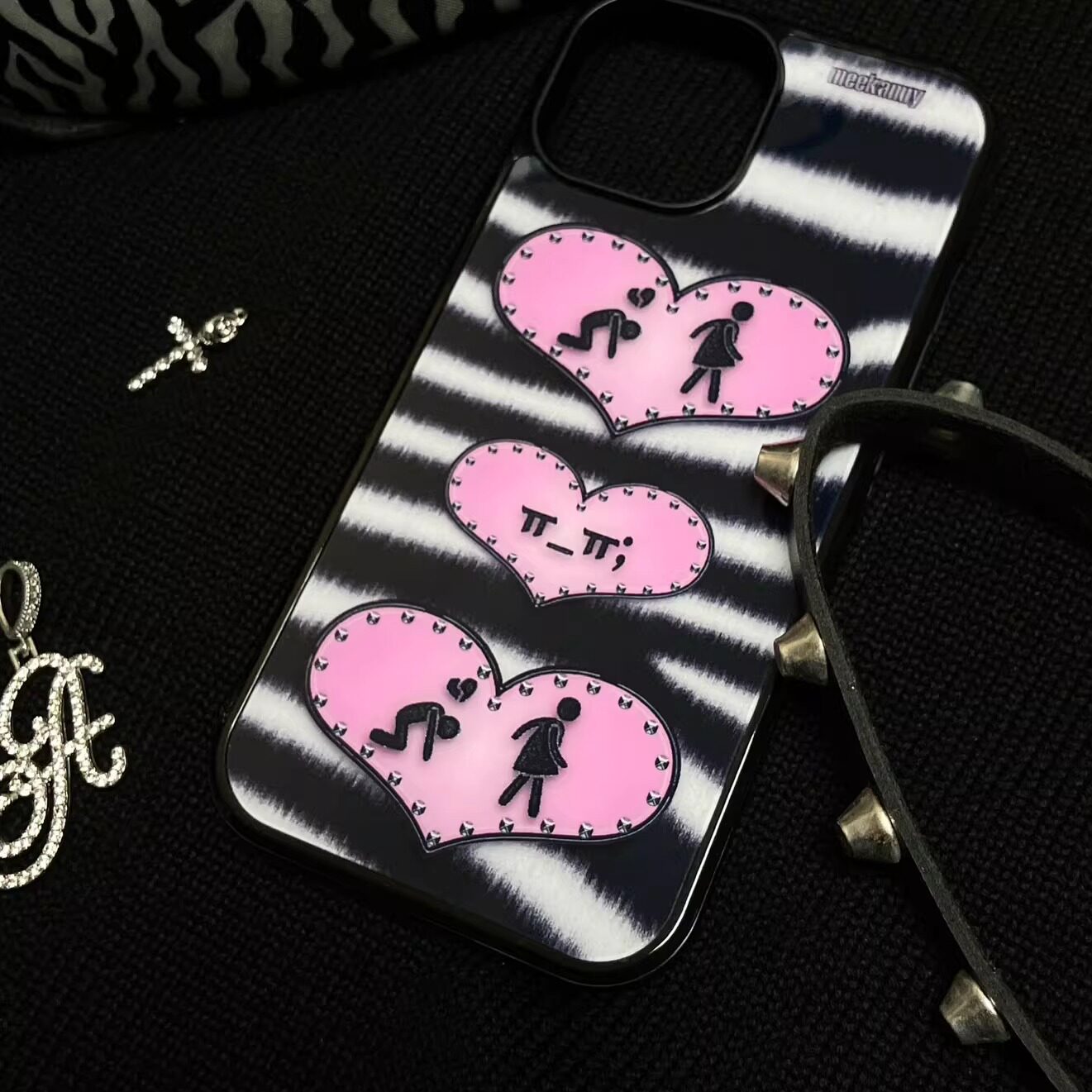 Niche Personality Ins Black an - đánh giá và giá Phone Cases Customized