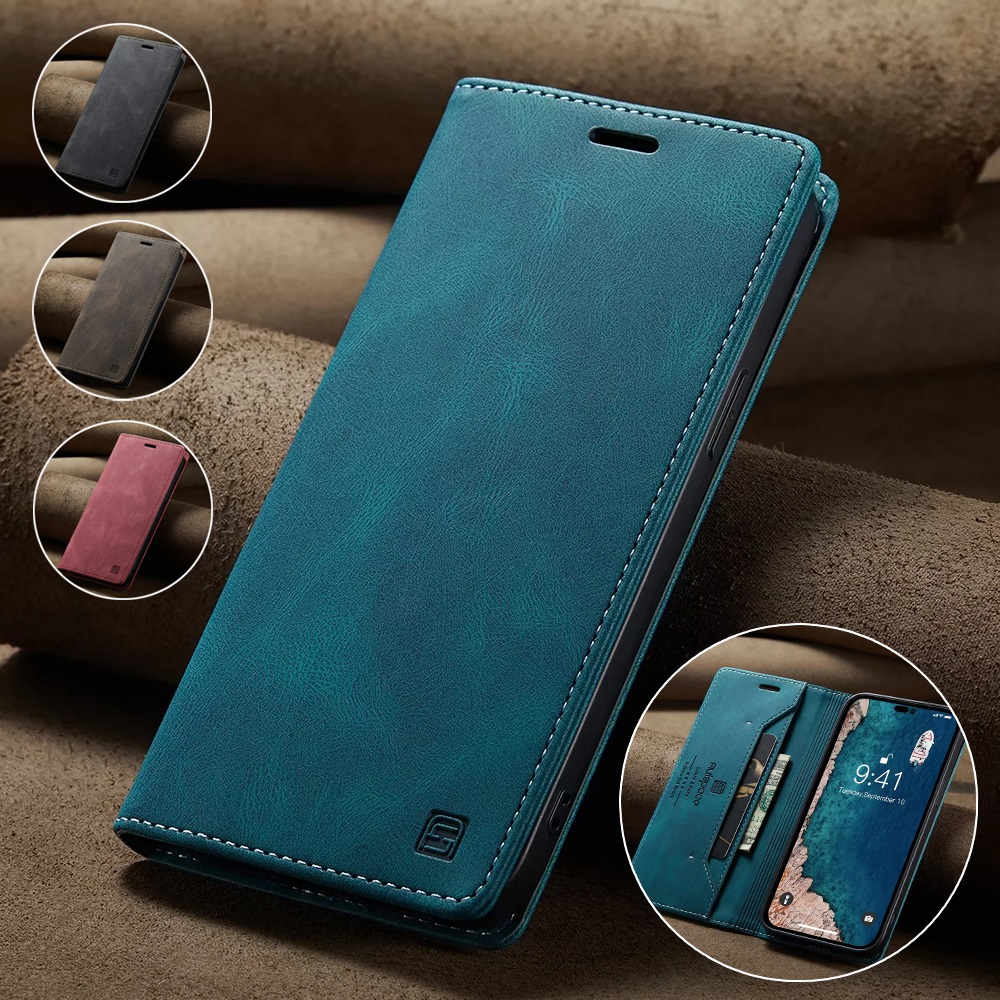 Bao Da Dành Cho iPhone 14 13 1 - đánh giá và giá Leather Folio Wallet Case