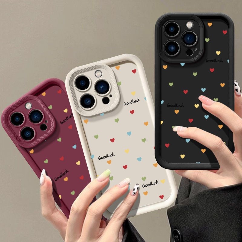 Cute Love Heart Graphic Phone  - đánh giá và giá Phone Cases Motorola Edge 2025