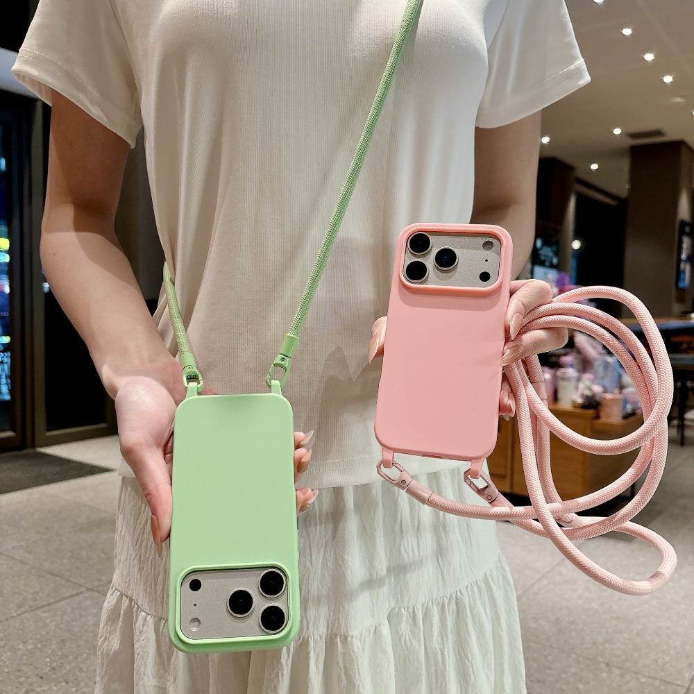 Candy Solid Color Crossbody St - đánh giá và giá Phone Cases With Charms