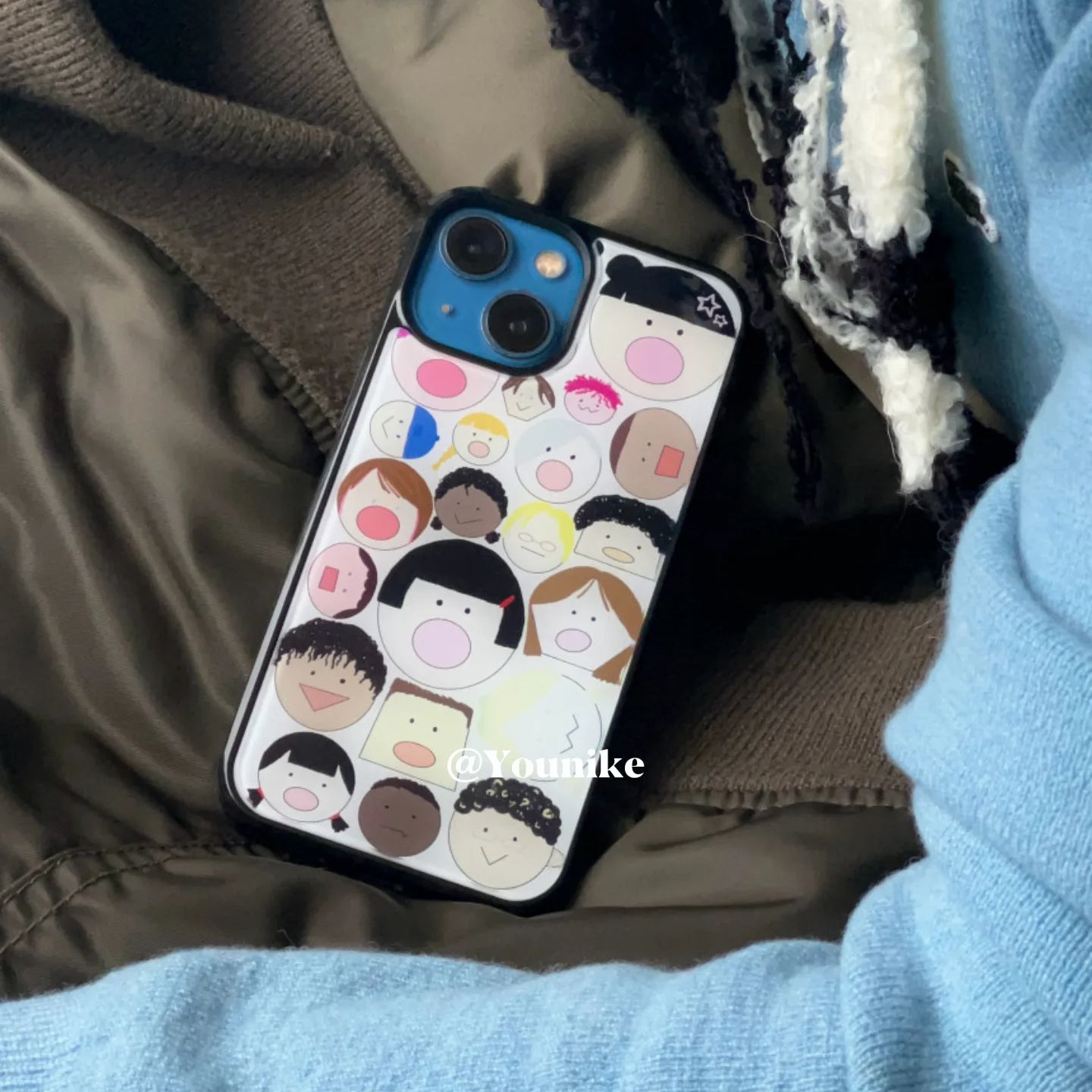 Cartoon Korean Ins Cute Big He - đánh giá và giá Phone Cases Customized