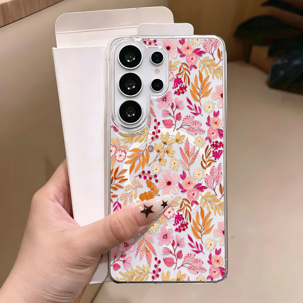 Blue Flower Magnetic Phone Cas - đánh giá và giá Phone Cases Quality