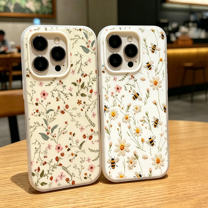 Bee Daisy Flower Cherry 2 in 1 - đánh giá và giá Phone Cases Motorola Edge 2025