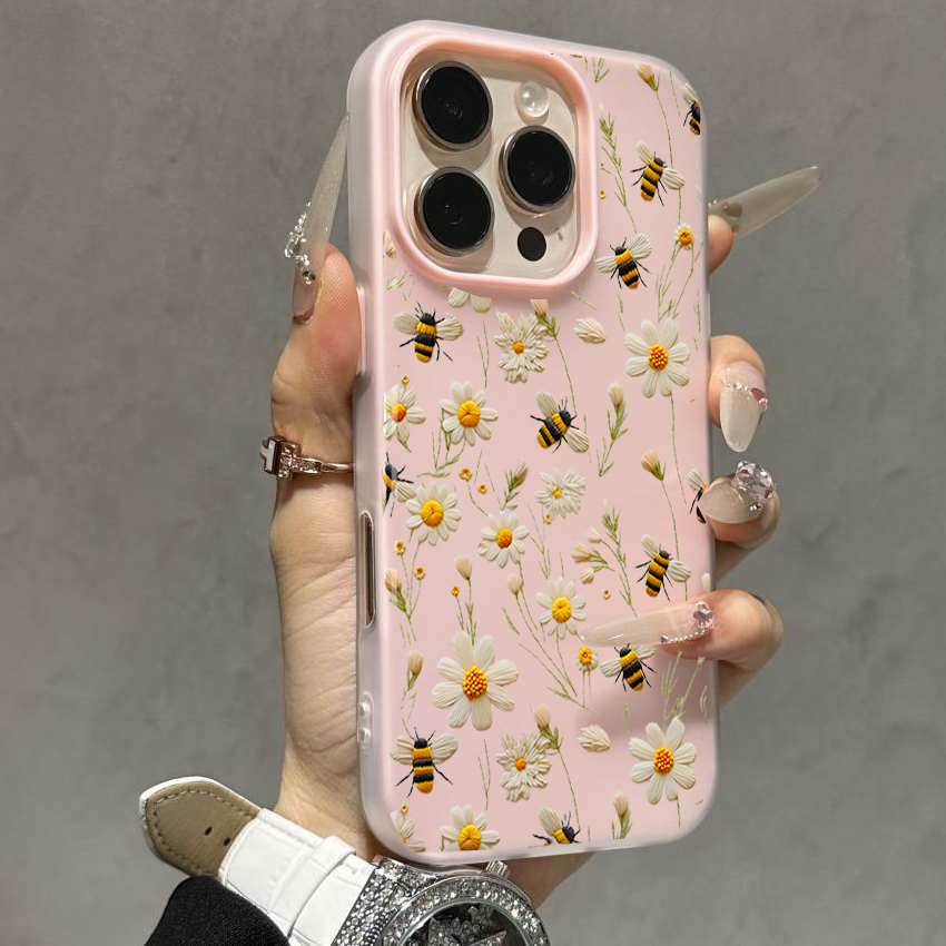 Bee Daisy Flower Cherry 2 in 1 - đánh giá và giá Phone Cases Motorola Edge 2025