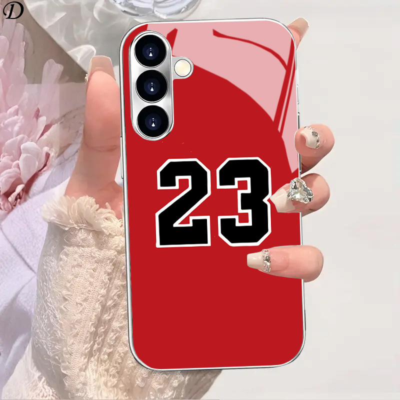 Red No. 23 jersey pattern elec - đánh giá và giá Phone Cases Jersey