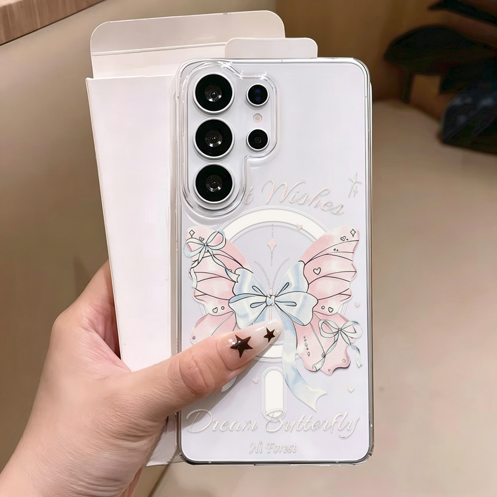 Butterfly Magnetic Transparent - đánh giá và giá Phone Cases Quality