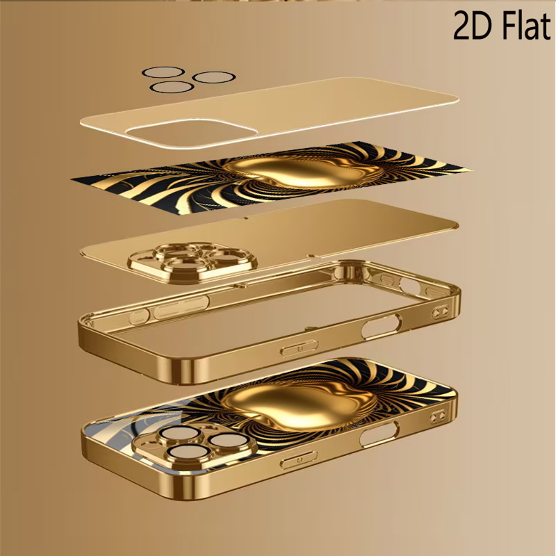 Golden Apple Patterned tempere - đánh giá và giá Phone Cases With Camera Cover