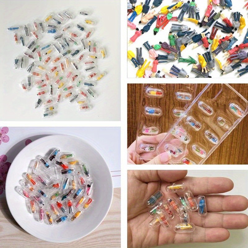 Capsule Mini People Figurines  - đánh giá và giá Phone Cases With Charms