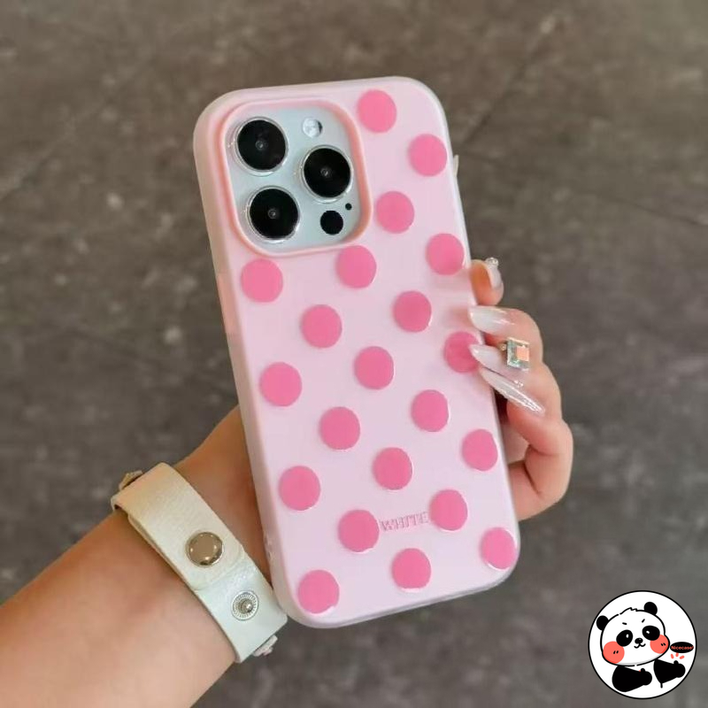 New Candy Color Polka Dots Mat - đánh giá và giá Phone Cases Motorola Edge 2025
