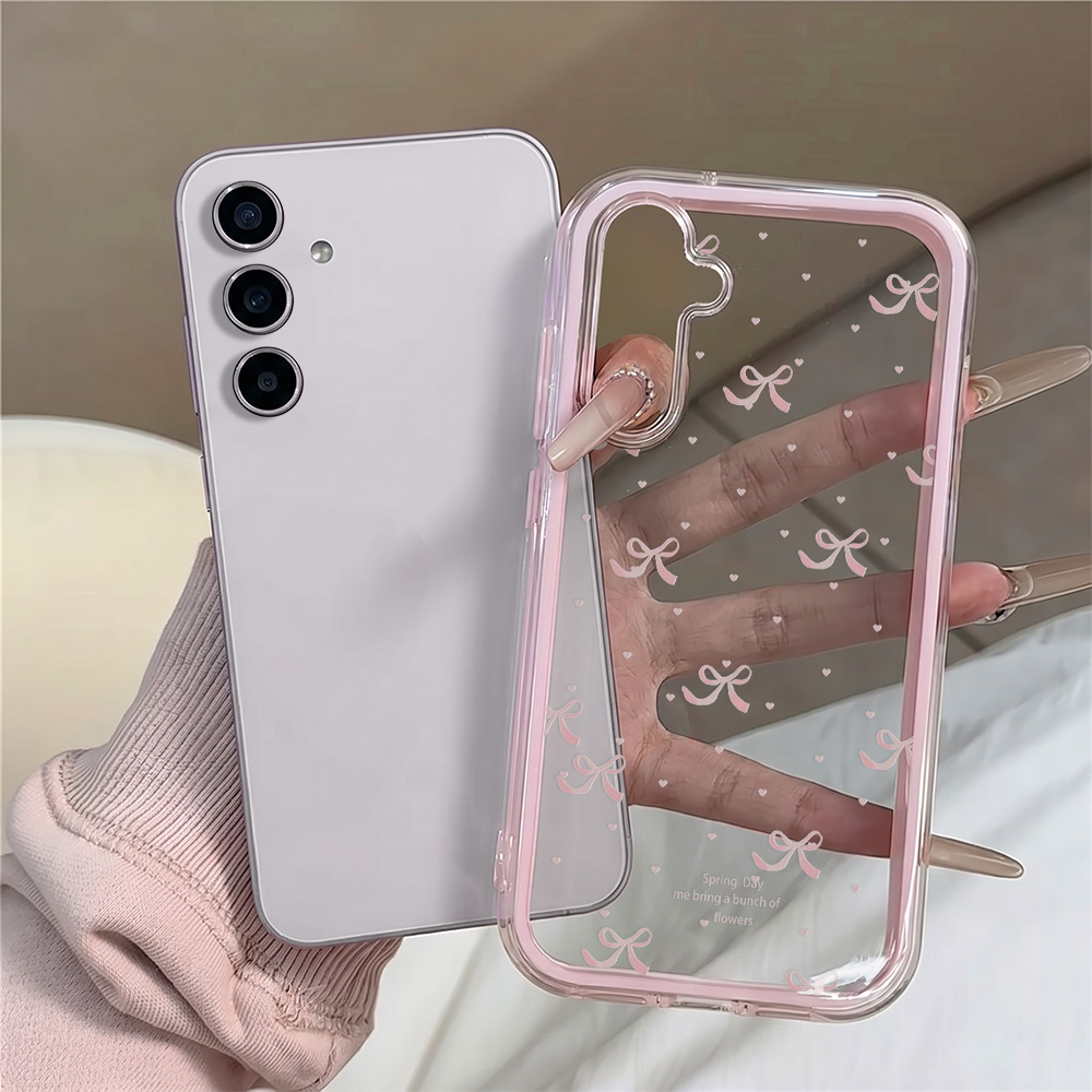 Cute Pink Bow Soft Phone Case  - đánh giá và giá Phone Cases Quality