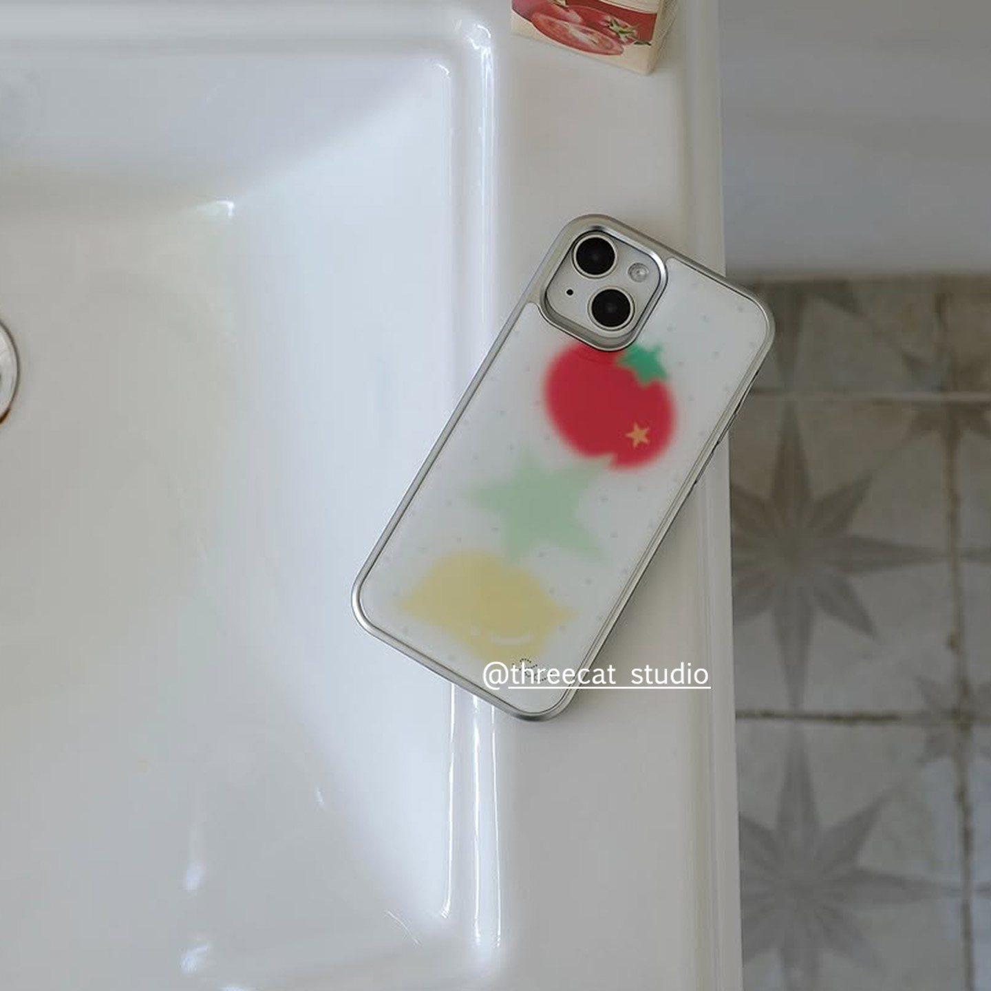 Korean Halation Tomato Lemon S - đánh giá và giá Phone Cases Brown