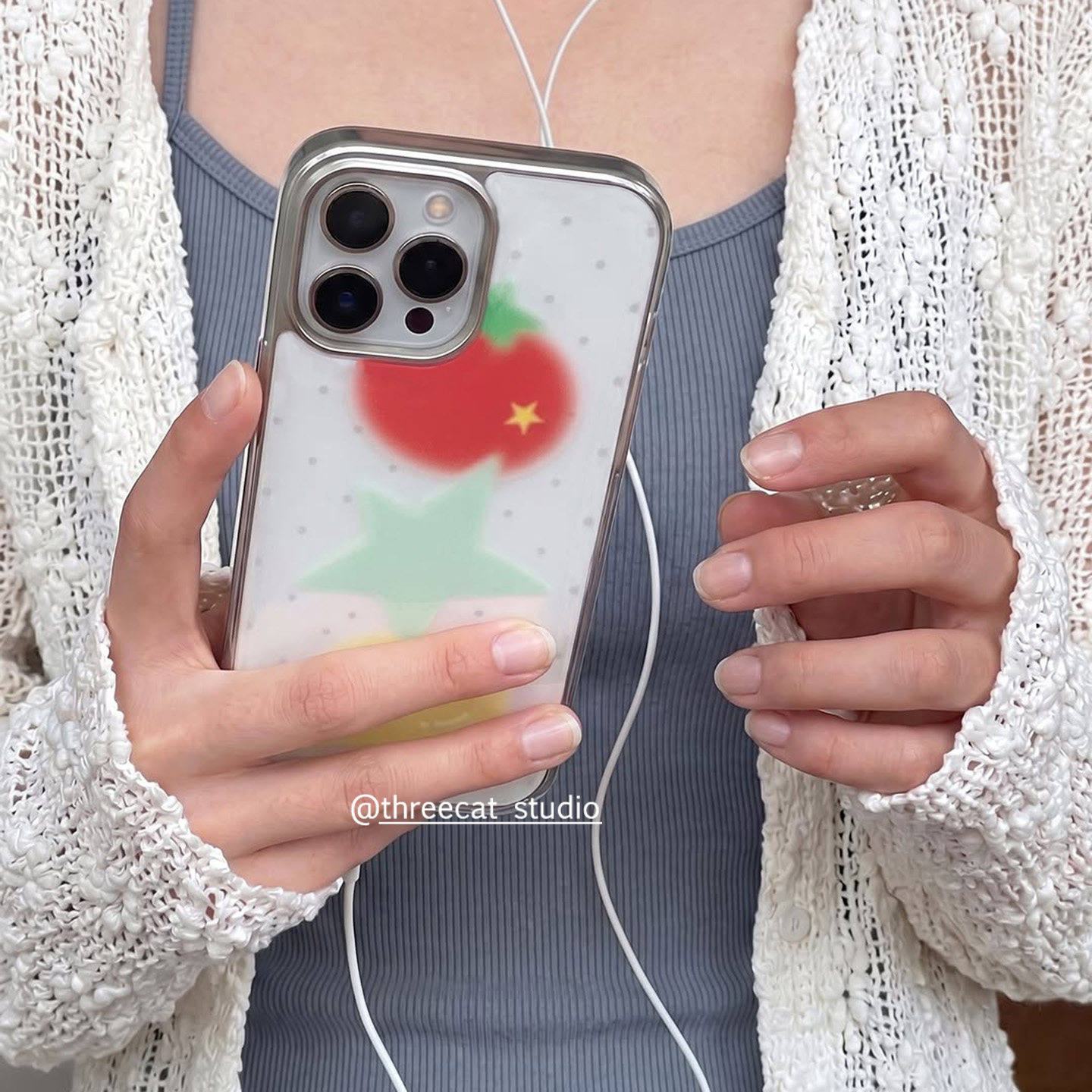 Korean Halation Tomato Lemon S - đánh giá và giá Phone Cases Brown