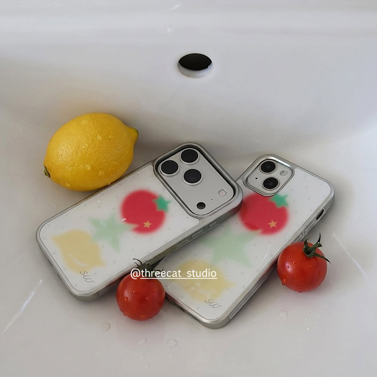 Korean Halation Tomato Lemon S - đánh giá và giá Phone Cases Brown