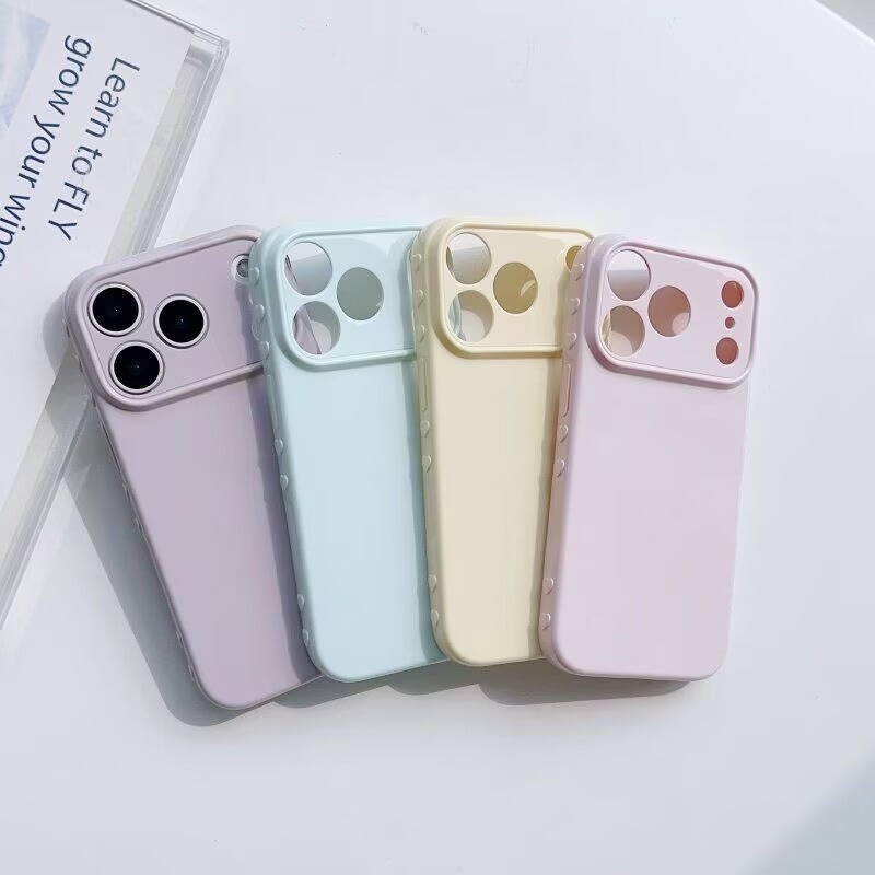 Side Heart Shape Candy Color P - đánh giá và giá Phone Cases Motorola Edge 2025