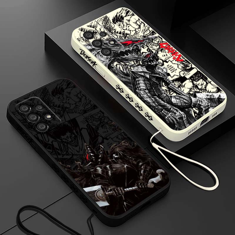 Hot Anime Berserk Zodd Guts Co - đánh giá và giá Phone Cases For Samsung Galaxy