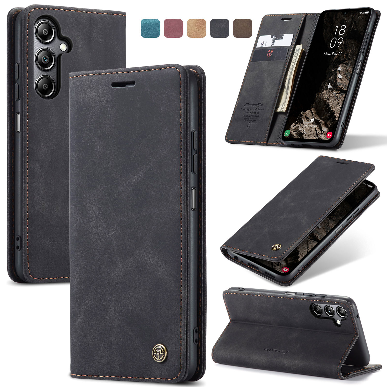 Flip Wallet Case for Samsung G - đánh giá và giá Leather Folio Wallet Case