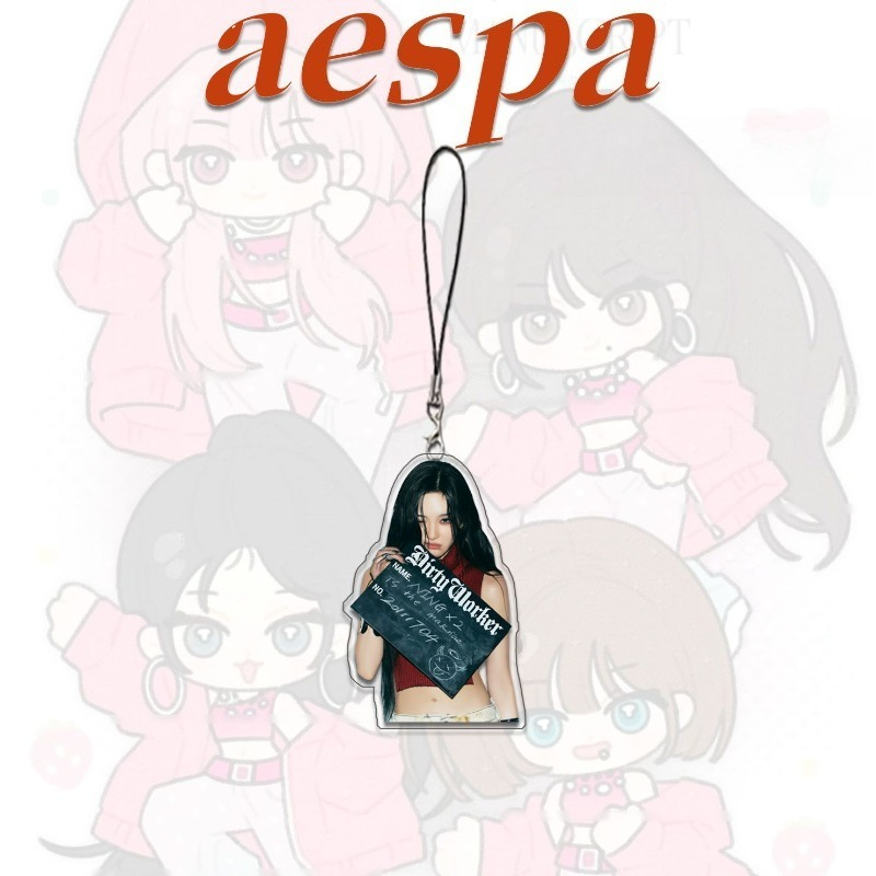 4PCS Aespas Phone Chain Strap  - đánh giá và giá Phone Cases With Charms
