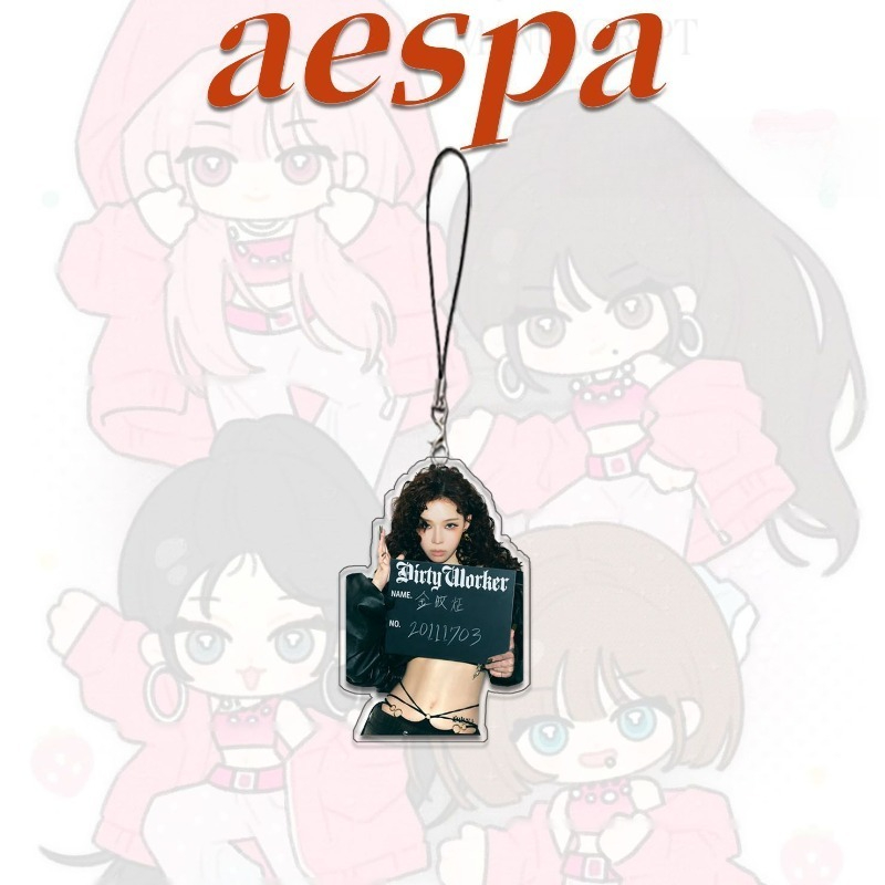 4PCS Aespas Phone Chain Strap  - đánh giá và giá Phone Cases With Charms