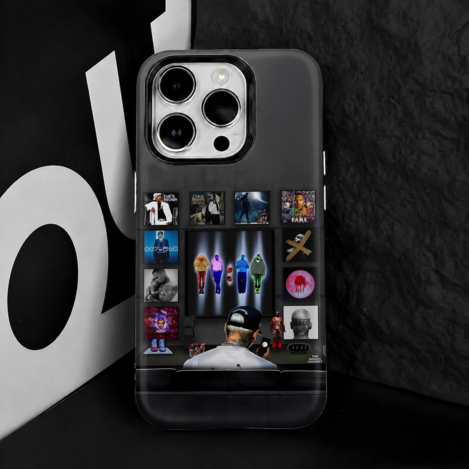 Rap C-Chris B-Brown Phone Case - đánh giá và giá Phone Cases Brown