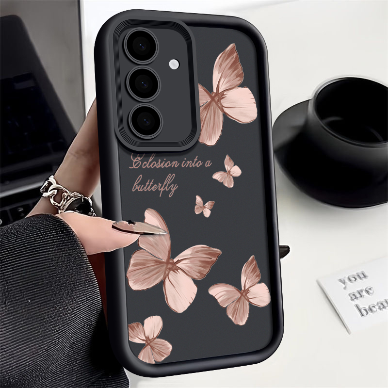 Gold Butterfly Soft TPU Case F - đánh giá và giá Phone Cases Motorola Edge 2025