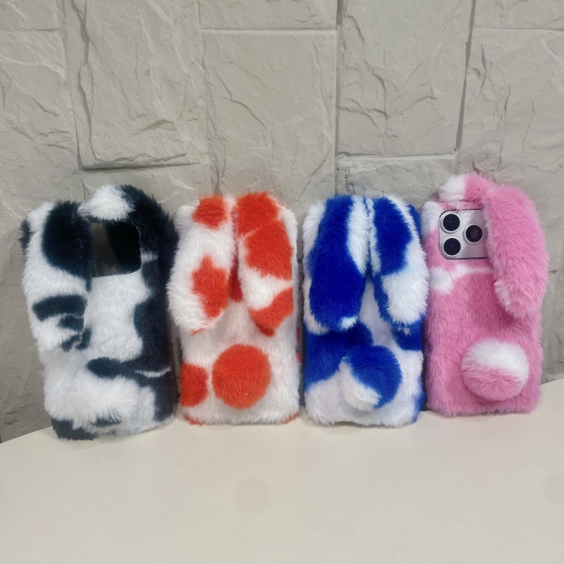 Cute Rabbit Design Fluffy Phon - đánh giá và giá Phone Cases Iphone