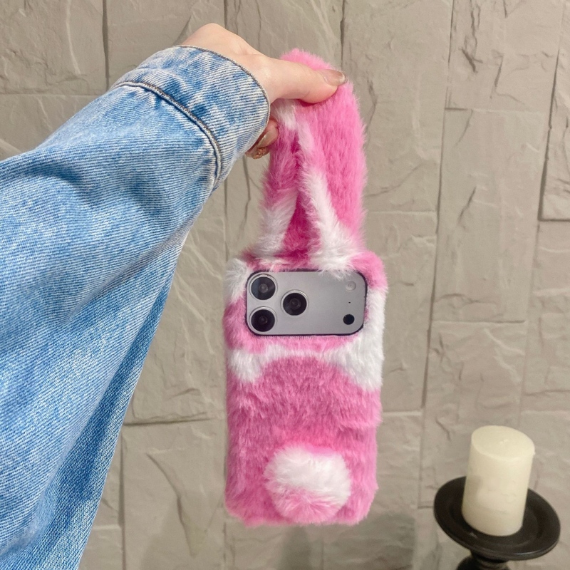 Cute Rabbit Design Fluffy Phon - đánh giá và giá Phone Cases Iphone