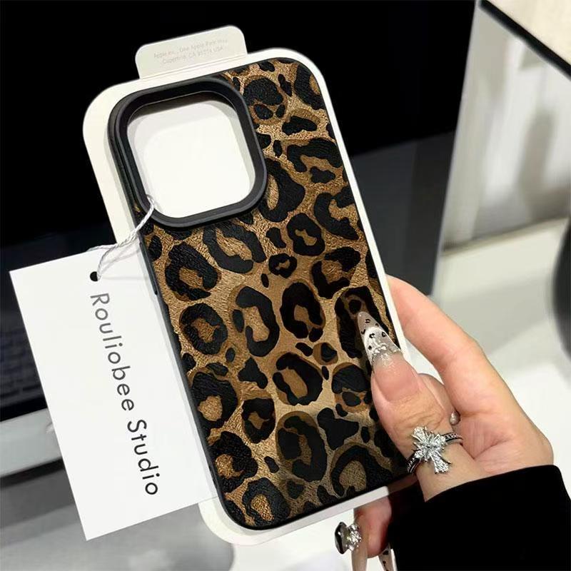 INS Brown Leopard Print Phone  - đánh giá và giá Phone Cases Brown