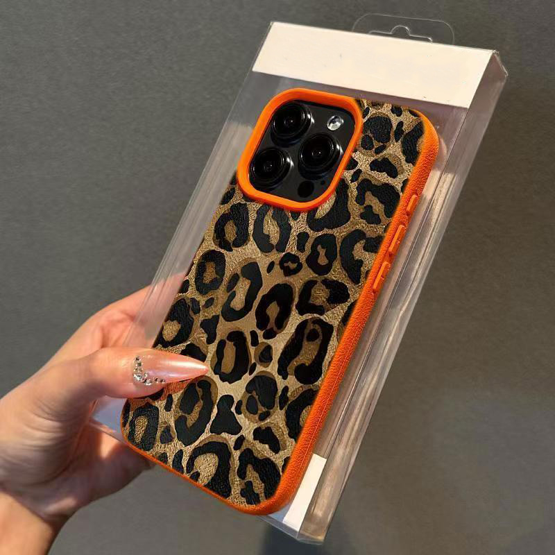 INS Brown Leopard Print Phone  - đánh giá và giá Phone Cases Brown